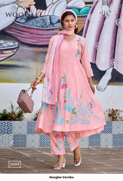 Wooglee Varnika — Stitched Suits, Wooglee wholesale from Surat — view 3