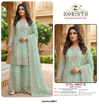 Zorista 10047 — Pakistani Readymade Suits, Zorista wholesale from Surat — view 2