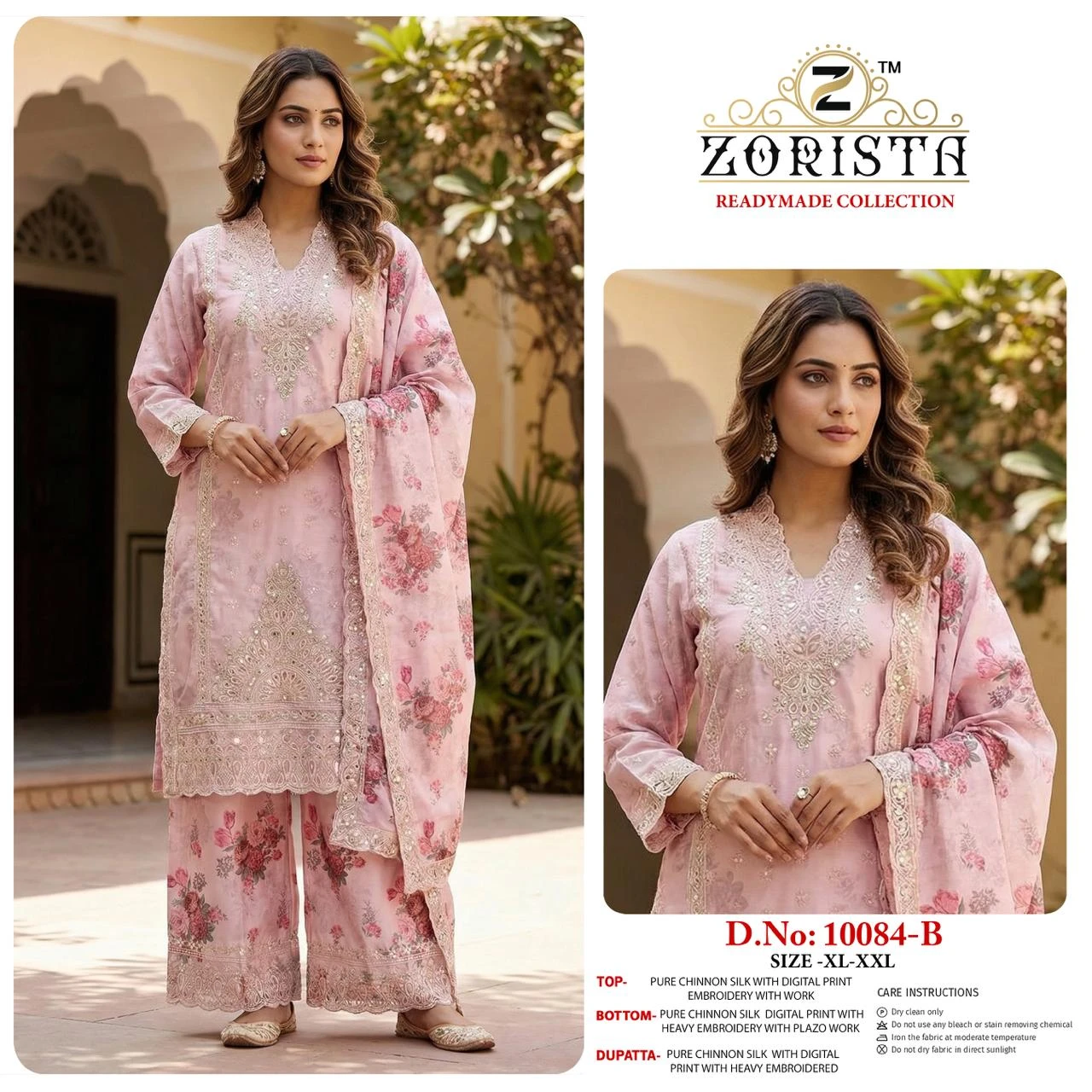 Zorista 10084 — Pakistani Readymade Suits, Zorista wholesale from Surat — view 1