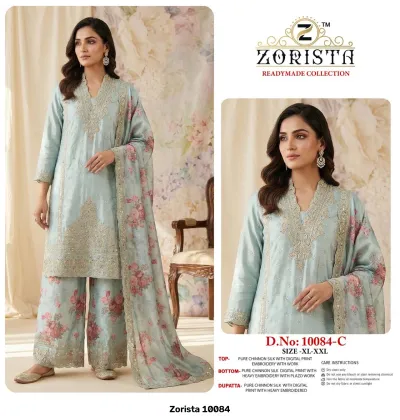Zorista 10084 — Pakistani Readymade Suits, Zorista wholesale from Surat — view 3