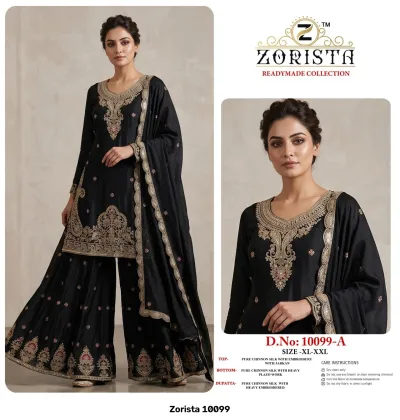 Zorista 10099 — Pakistani Readymade Suits, Zorista wholesale from Surat — view 2