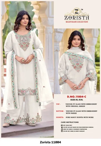 Zorista 11004 — Pakistani Readymade Suits, Zorista wholesale from Surat — view 2