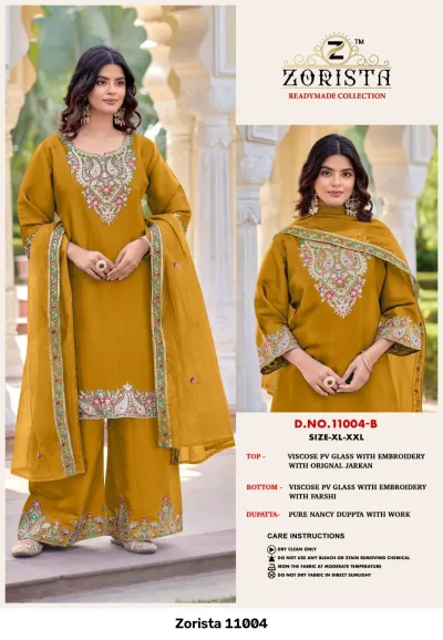 Zorista 11004 — Pakistani Readymade Suits, Zorista wholesale from Surat — view 3