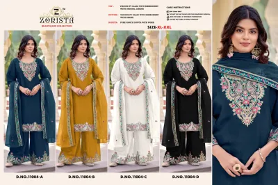Zorista 11004 — Pakistani Readymade Suits, Zorista wholesale from Surat — view 5