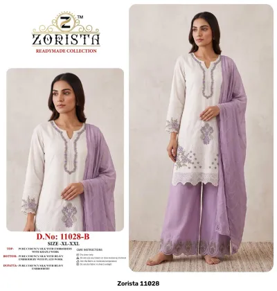 Zorista 11028 — Pakistani Readymade Suits, Zorista wholesale from Surat — view 2