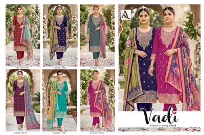 Alok Suit Vadi — Semi Stitched Suits, Alok Suit wholesale from Surat — view 8