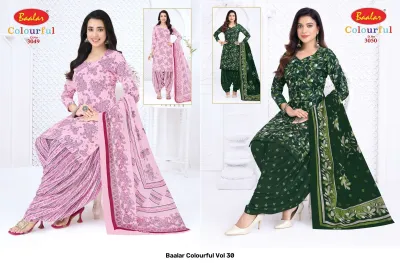 Baalar Colourful Vol 30 — Karachi Pattern Dress, Baalar wholesale from Surat — view 16