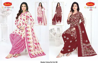 Baalar Colourful Vol 30 — Karachi Pattern Dress, Baalar wholesale from Surat — view 20
