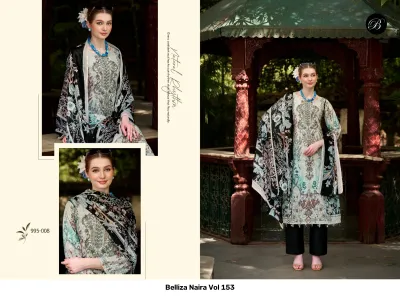 Belliza Naira Vol 153 — Semi Stitched Suits, Belliza Designer Studio wholesale from Surat — view 7
