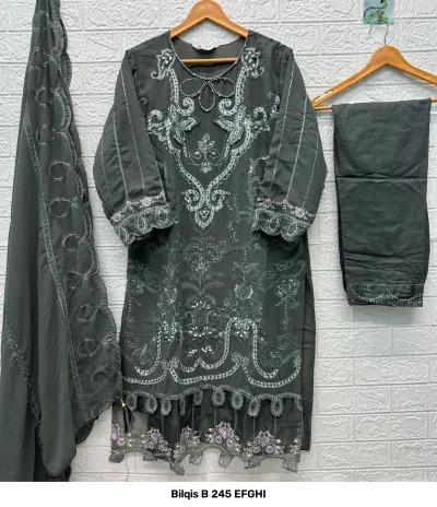 Bilqis B 245 EFGHI — Pakistani Readymade Suits, Bilqis wholesale from Surat — view 2