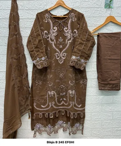 Bilqis B 245 EFGHI — Pakistani Readymade Suits, Bilqis wholesale from Surat — view 4