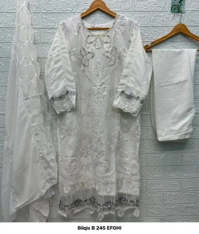 Bilqis B 245 EFGHI — Pakistani Readymade Suits, Bilqis wholesale from Surat — view 5