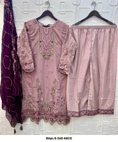 Bilqis B 268 ABCD — Pakistani Readymade Suits, Bilqis wholesale from Surat — view 2