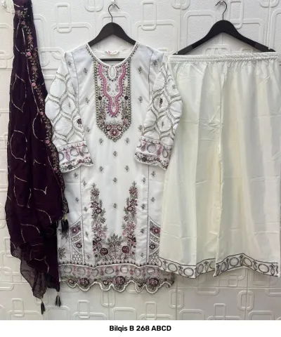 Bilqis B 268 ABCD — Pakistani Readymade Suits, Bilqis wholesale from Surat — view 3