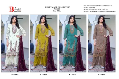 Bilqis B 268 ABCD — Pakistani Readymade Suits, Bilqis wholesale from Surat — view 5