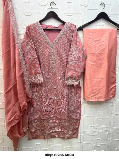 Bilqis B 285 ABCD — Pakistani Readymade Suits, Bilqis wholesale from Surat — view 3