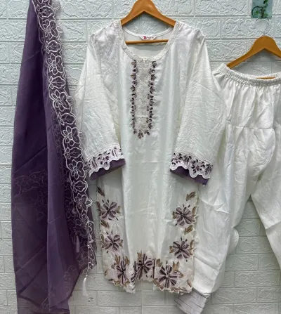 Bilqis Farsi Salwar B 290 ABCD — Pakistani Readymade Suits, Bilqis wholesale from Surat — view 2
