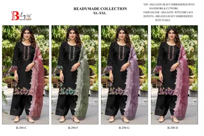 Bilqis Farsi Salwar B 290 E H — Pakistani Readymade Suits, Bilqis wholesale from Surat — view 5