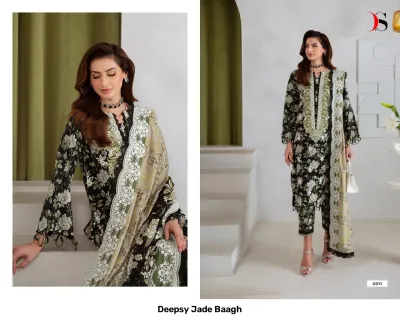 Deepsy Jade Baagh — Pakistani Suits, Deepsy Suits wholesale from Surat — view 8