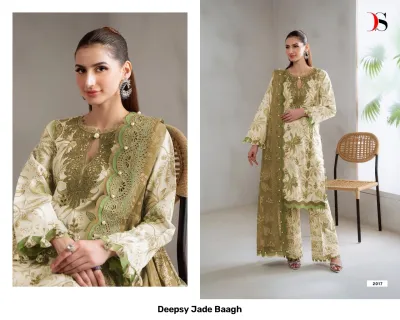 Deepsy Jade Baagh — Pakistani Suits, Deepsy Suits wholesale from Surat — view 9