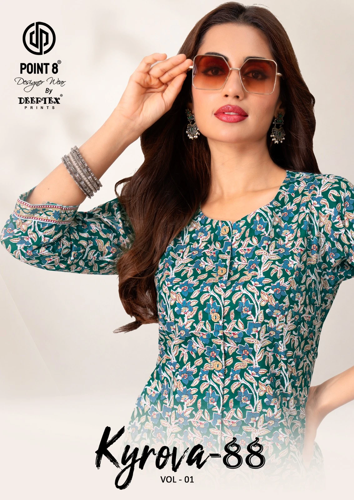 Deeptex Kyrova-88 Vol 1 — Co Ord Sets, Deeptex Prints wholesale from Surat — view 1