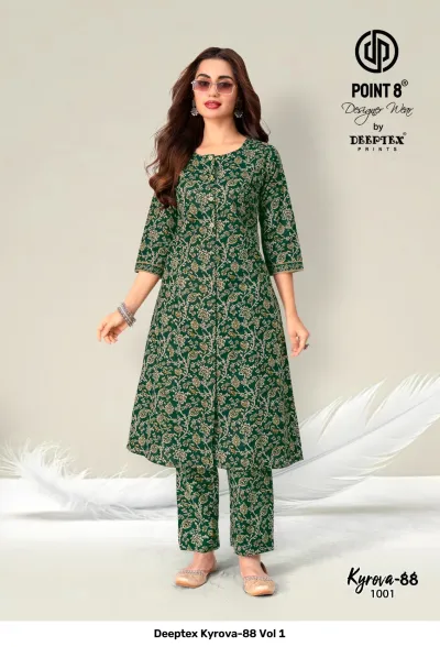 Deeptex Kyrova-88 Vol 1 — Co Ord Sets, Deeptex Prints wholesale from Surat — view 2
