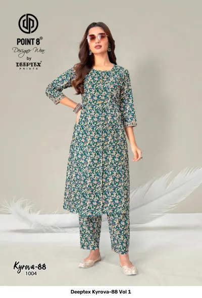 Deeptex Kyrova-88 Vol 1 — Co Ord Sets, Deeptex Prints wholesale from Surat — view 5