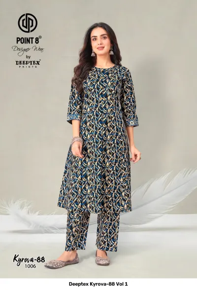 Deeptex Kyrova-88 Vol 1 — Co Ord Sets, Deeptex Prints wholesale from Surat — view 7