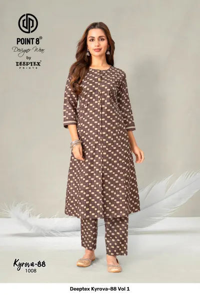 Deeptex Kyrova-88 Vol 1 — Co Ord Sets, Deeptex Prints wholesale from Surat — view 9