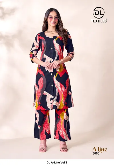 DL A-Line Vol 3 — Co Ord Sets, DL Textiles wholesale from Surat — view 2