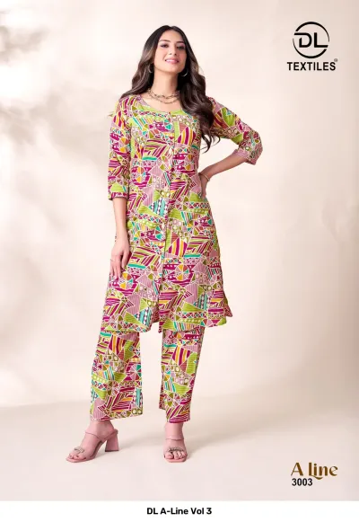 DL A-Line Vol 3 — Co Ord Sets, DL Textiles wholesale from Surat — view 3
