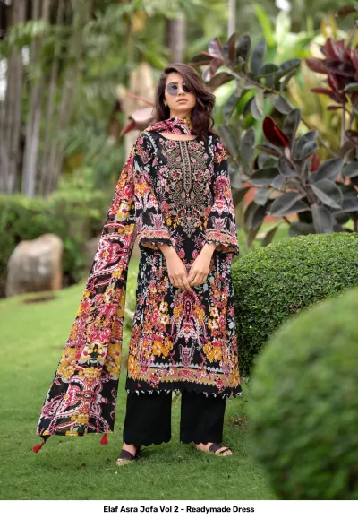 Elaf Asra Jofa Vol 2 - Readymade Dress — Pakistani Readymade Suits, Elaf wholesale from Surat — view 2