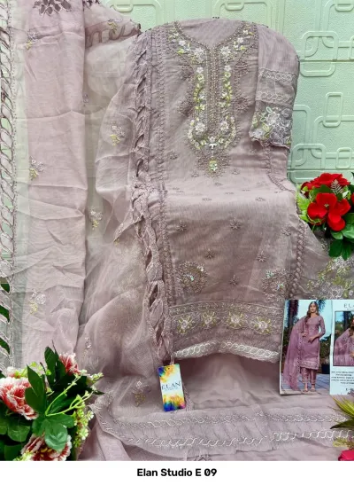 Elan Studio E 09 — Pakistani Suits, Elan Studio wholesale from Surat — view 2