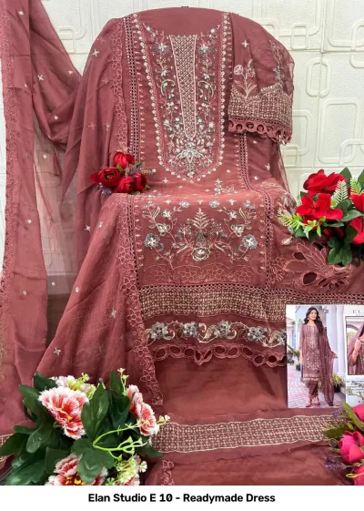 Elan Studio E 10 - Readymade Dress — Pakistani Suits, Elan Studio wholesale from Surat — view 2