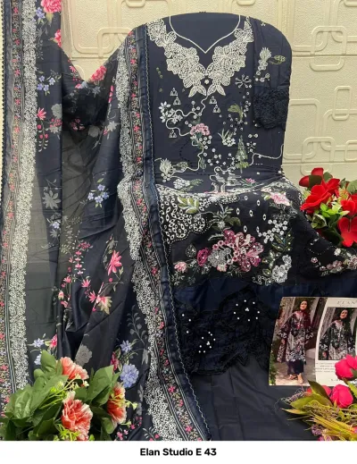 Elan Studio E 43 — Pakistani Suits, Elan Studio wholesale from Surat — view 3