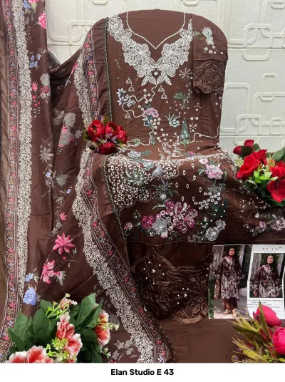 Elan Studio E 43 — Pakistani Suits, Elan Studio wholesale from Surat — view 4