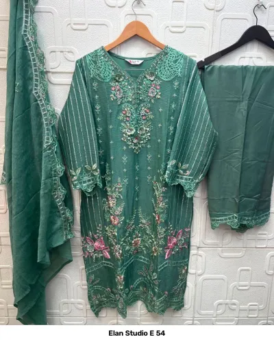Elan Studio E 54 - Readymade Dress — Pakistani Readymade Suits, Elan Studio wholesale from Surat — view 2
