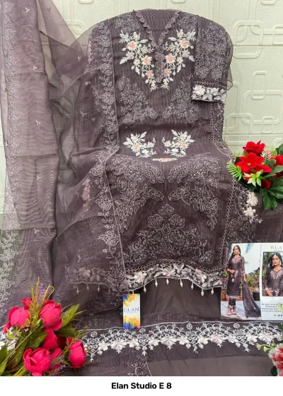 Elan Studio E 8 — Pakistani Suits, Elan Studio wholesale from Surat — view 3