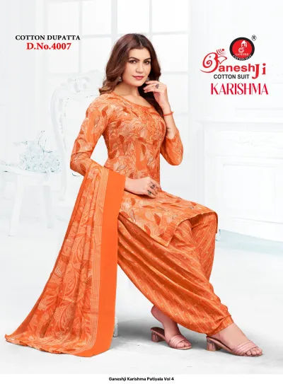Ganeshji Karishma Patiyala Vol 4 — Heavy Soft Cotton, Karachi Pattern Dress, Ganeshji wholesale from Surat — view 11