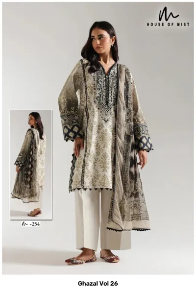 Ghazal Vol 26 — Unstitched Dress Materials, Ghazal wholesale from Surat — view 5