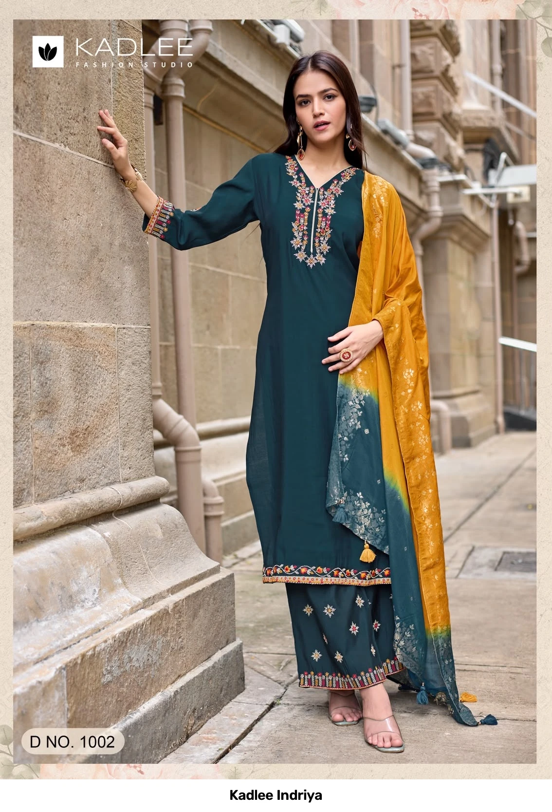 Kadlee Indriya — Stitched Suits, Kadlee wholesale from Surat - Gallery Image 6