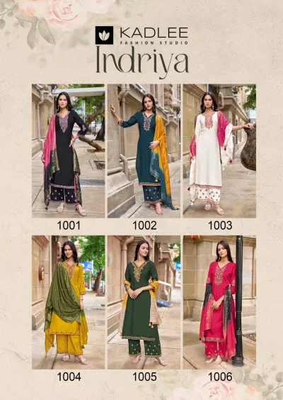 Kadlee Indriya — Stitched Suits, Kadlee wholesale from Surat — view 8
