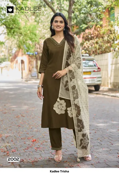 Kadlee Trisha — Stitched Suits, Kadlee wholesale from Surat — view 5