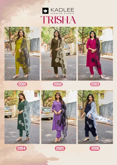 Kadlee Trisha — Stitched Suits, Kadlee wholesale from Surat — view 8