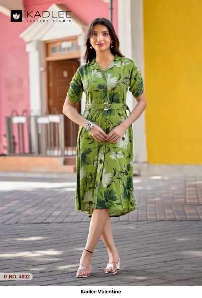 Kadlee Valentine — Kurtis Catalog, Kadlee wholesale from Surat — view 5