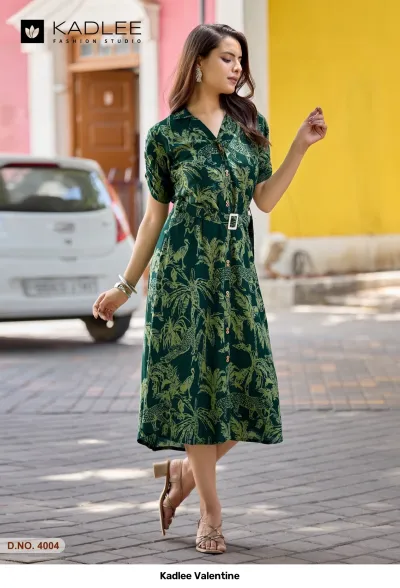 Kadlee Valentine — Kurtis Catalog, Kadlee wholesale from Surat — view 6