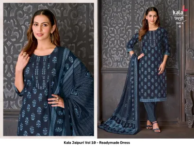 Kala Jaipuri Vol 10 - Readymade Dress — Stitched Suits, Kala wholesale from Surat — view 2