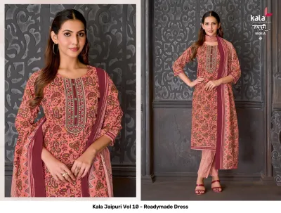 Kala Jaipuri Vol 10 - Readymade Dress — Stitched Suits, Kala wholesale from Surat — view 6