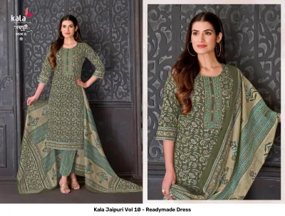 Kala Jaipuri Vol 10 - Readymade Dress — Stitched Suits, Kala wholesale from Surat — view 7