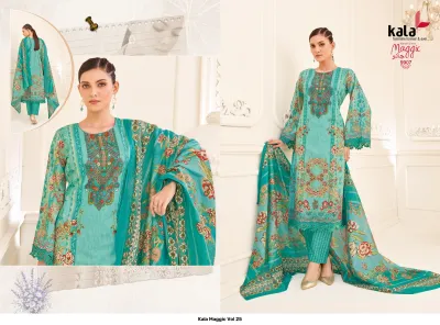 Kala Maggic Vol 25 — Pure Cotton Printed, Unstitched Dress Materials, Kala wholesale from Surat — view 10